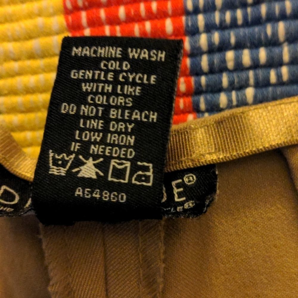 Dialogue Vintage women's tan pants - Picture 4 of 5